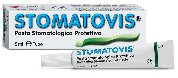 PASTA STOMATOLOGICA PROTETTIVA STOMATOVIS STOMATITI AFTOSE 5 ML