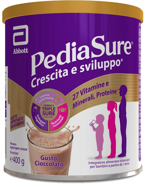PEDIASURE GROWTH &amp; DEVELOPMENT CHOCOLATE 400 G