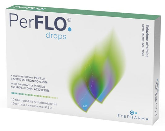 PERFLO DROPS EYE DROPS 10 SINGLE-DOSE VIALS