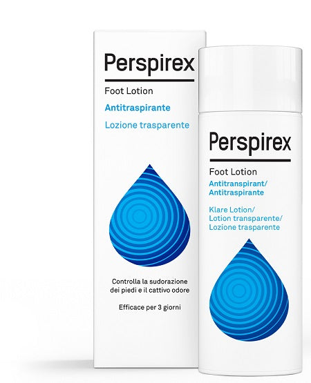 PERSPIREX FOOT LOTION ANTIPERSPIRANT TRANSPARENT LOTION SWEATING AND BAD ODOR FOOT 100 ML