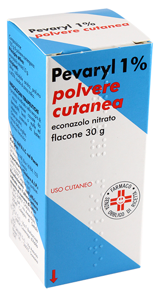 PEVARYL 1% SKIN POWDER 30 G BOTTLE