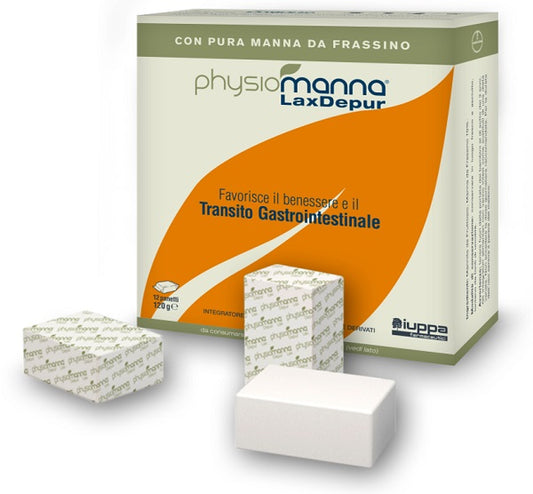 PHYSIOMANNA LAXDEPUR MANNITE DUFOUR 12 SOLUBLE PADS OF 10 G
