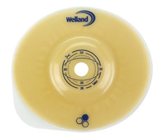 PLACCA PER UROSTOMIA CONVESSA RITAGLIABILE AURUM2 URO DIAMETRO 13-25 MM FLANGIA 45 MM 5 PEZZI