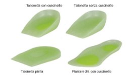 PLANTARE 3/4 CON CUSCINETTO E SCARICO METATARSALE PER SCARPE DAL NUMERO 41 AL NUMERO 42 PER PER METATARSALGIE E SPERONE CALCANEALE 1 PAIO