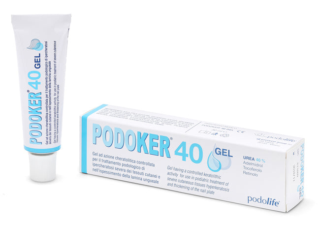 PODOKER 40 GEL AZIONE CHERATOLITICA TUBO DA 30 ML CON APPLICATORE