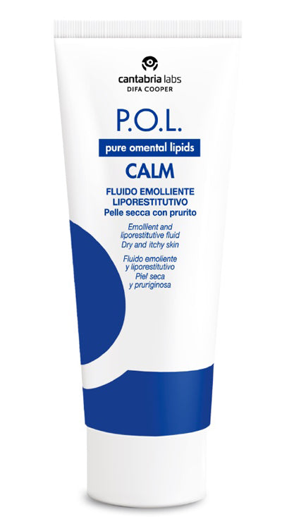 POL PURE OMENTAL LIPIDS CALM EMOLLIENT LIP-REPLACEMENT FLUID FOR DRY SKIN WITH ITCHING 200 ML