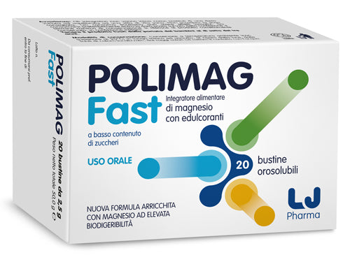 POLIMAG FAST 20 OROSOLUBLE SACHETS