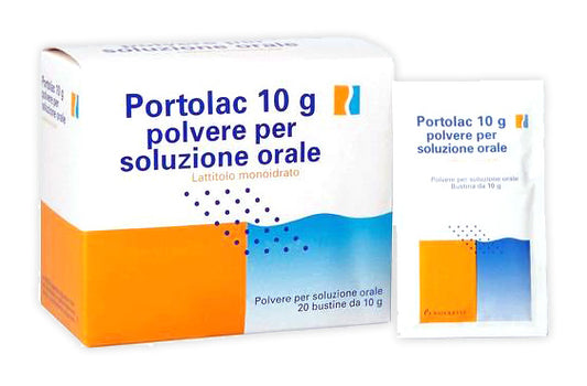 PORTOLAC "10 G POLVERE PER SOLUZIONE ORALE"20 BUSTINE"