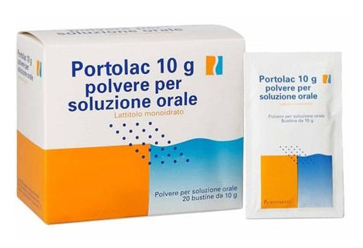 PORTOLAC EPS "10 G POWDER FOR ORAL SOLUTION" 20 SACHETS"
