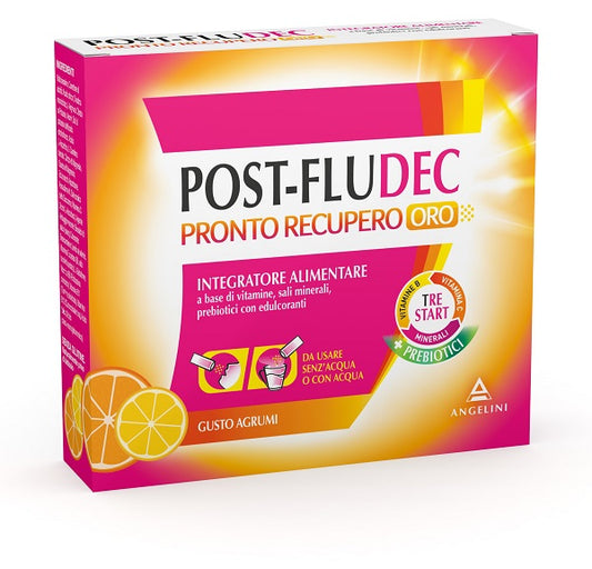 POSTFLUDEC CITRUS READY FOR GOLD RECOVERY 12 SACHETS