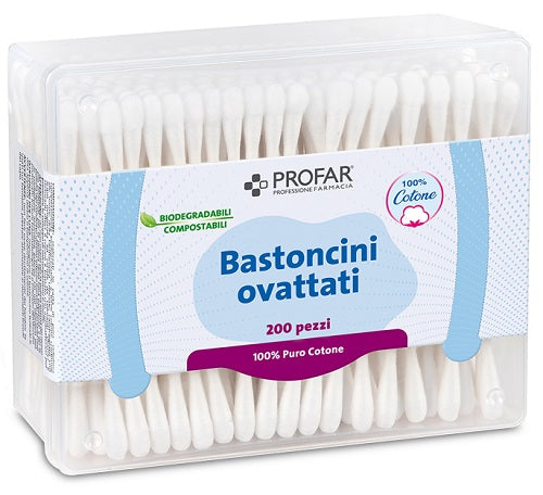 PROFAR BASTONCINI OVATTATI 200 PEZZI