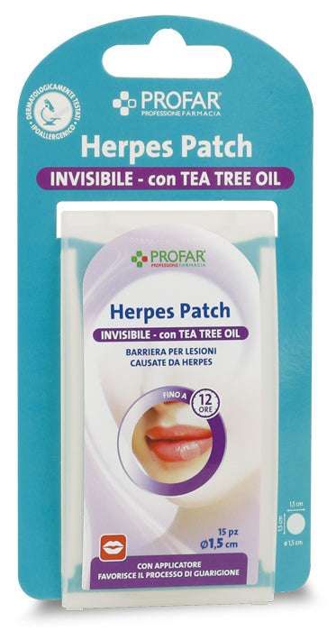 PROFAR HERPES PATCH CON TEA TREE 15 PEZZI