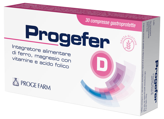 PROGEFER D 30 COMPRESSE GASTROPROTETTE