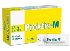 PROKTIS-M 10 SUPPOSITORIES 2 G