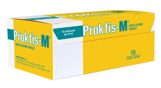 PROKTIS-M ORAL EMULSION 10 STICKS OF 10 ML