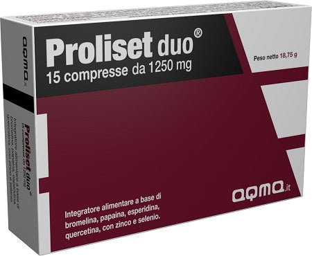 PROLISET DUO 15 TABLETS