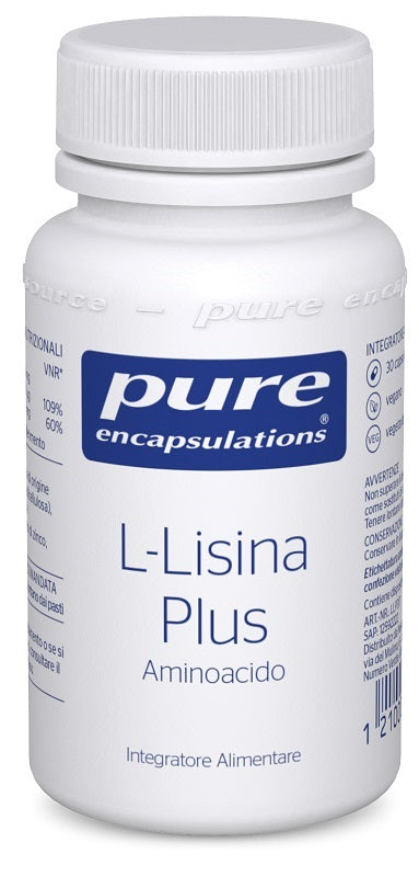 PURE ENCAPSULATIONS L-LISINA PLUS 30 CAPSULE