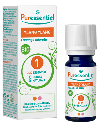 PURESSENTIEL ORGANIC YLANG YLANG ESSENTIAL OIL 5 ML