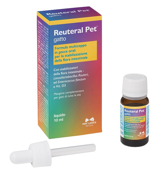REUTERAL PET CAT DROPS 10 ML