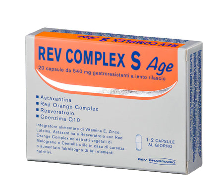 REV COMPLEX S AGE 20 CAPSULES