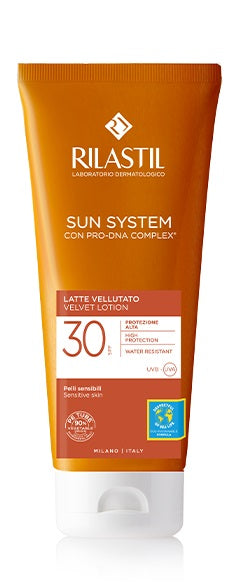 RILASTIL SUN SYSTEM PHOTO PROTECTION TERAPY LATTE VELLUTANTE SPF 30 200 ML