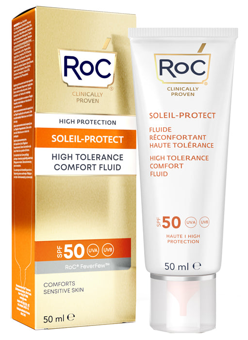 ROC FACE SUN FLUID SPF 50 HIGH TOLERANCE 50 ML