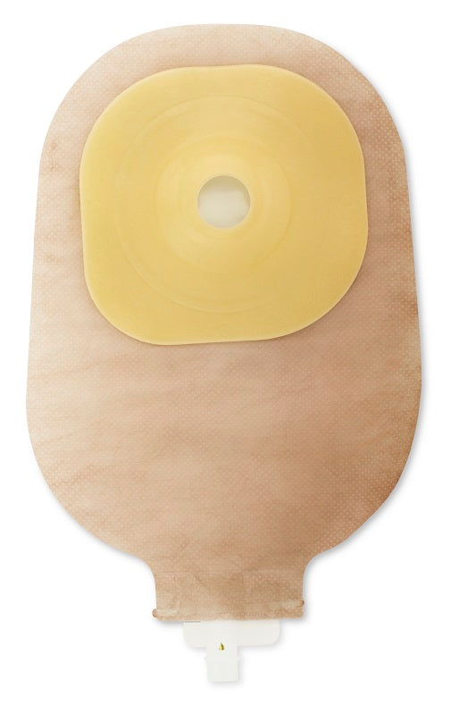 SACCA UROSTOMIA CONVESSA BARRIERA PROTETTIVA AUTOPORTANTE TRASPARENTE RITAGLIABILE 15-38 MIDI 350ML TNT IDROREPELLENTE 10 PEZZI+1 ADATTATORE+10 TAPPINI ESTERNI DI SICUREZZA