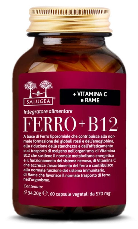 SALUGEA FERRO + B12 60 CAPSULE