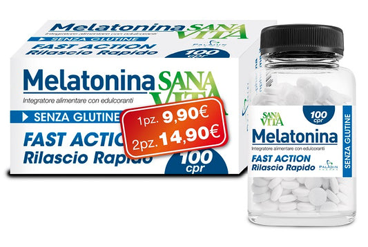 SANAVITA MELATONIN 100 TABLETS