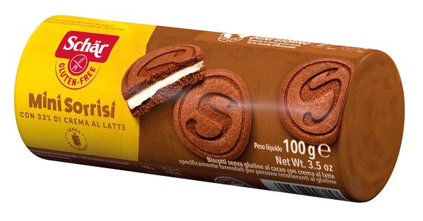 SCHAR MINI SORRISI CON CREMA AL LATTE 100 G