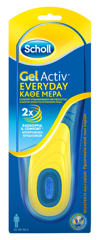 SCHOLL GEL ACTIV EVERYDAY UOMO