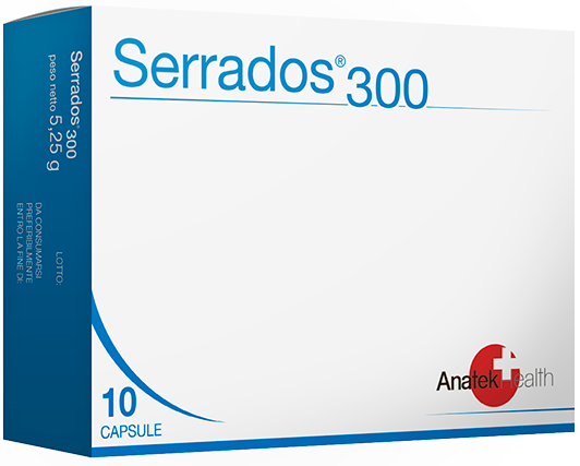 SERRADOS 300 10 CAPSULES