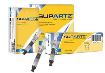 SUPARTZ HYALURONIC ACID 25 MG 2.5 ML INTRA-ARTICULAR PRE-FILLED SYRINGE 3 PIECES