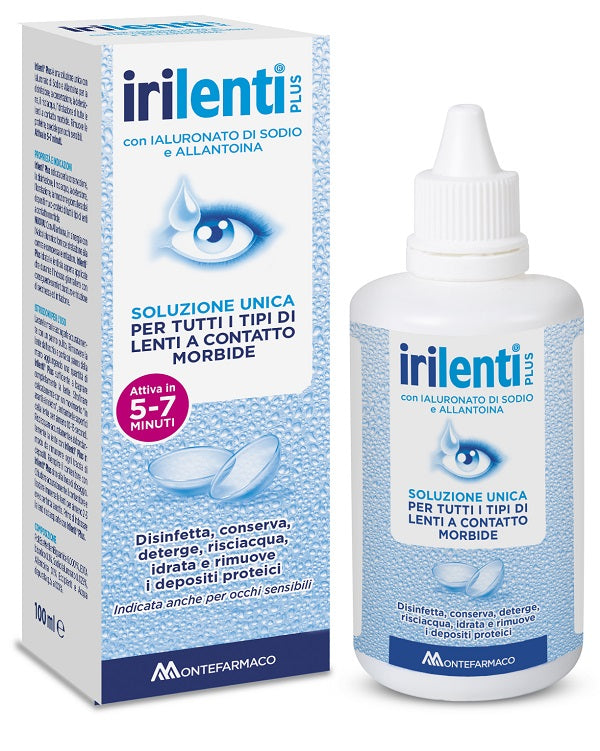 SOLUZIONE UNICA PER LENTI A CONTATTO IRILENTI 100 ML