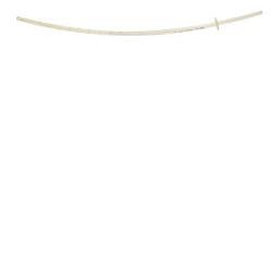 URETEROCUTANEOSTOMY PROBE IN TRANSPARENT WIRUTHAN POLYURETHANE, RADIOPAQUE LINE WITH WINGS, LENGTH 25 CM, DIAMETER 3.5 MM, TIP WITH CENTRAL HOLE