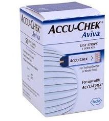 ACCU-CHEK AVIVA BRK BLOOD GLUCOSE TEST STRIPS RETAIL 50 PIECES