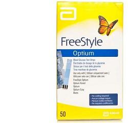 FREESTYLE OPTIUM BLOOD GLUCOSE TEST STRIPS 50 PIECES WITHOUT CALIBRATION