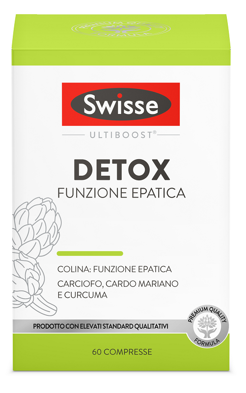 SWISSE DETOX FUNZIONE EPATICA 60 COMPRESSE