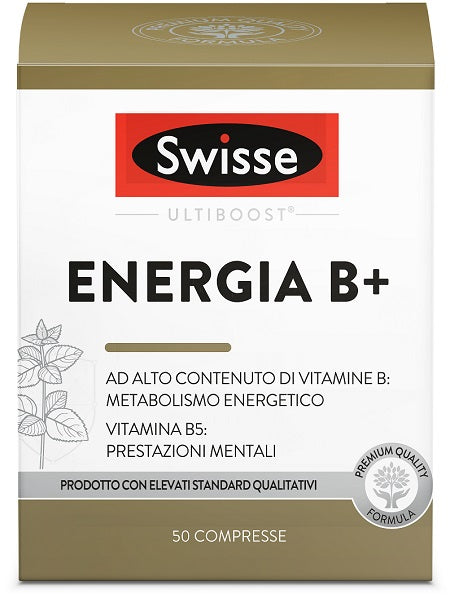 SWISSE ENERGY B+ 50 TABLETS