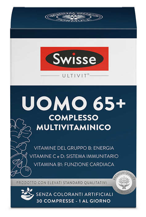 SWISSE MEN 65+ MULTIVITAMIN COMPLEX 30 TABLETS