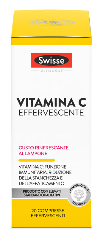SWISSE VITAMIN C EFFERVESCENT 20 TABLETS