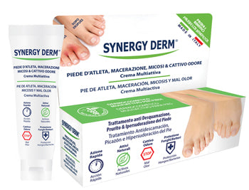 SYNERGY DERM CREMA PIEDE ATLETA MACERAZIONE SUDORE