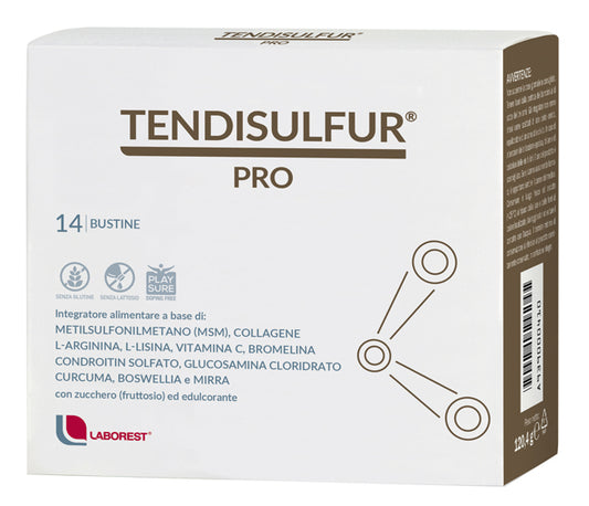TENDISULFUR PRO 14 SACHETS OF 8.6G