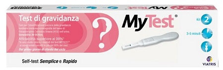 MYTEST RAPID HCG PREGNANCY TEST 2 PIECES