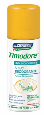 TIMODORE SPRAY DEODORANTE ALLO ZENZERO 150 ML