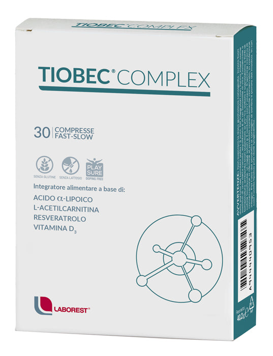 TIOBEC COMPLEX 30 COMPRESSE FAST SLOW