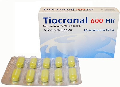 TIOCRONAL 600 HR 20 TABLETS