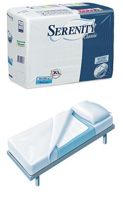 SERENITY MATTRESS PROTECTOR FOR INCONTINENCE SIZE 60X90CM 30 PIECES