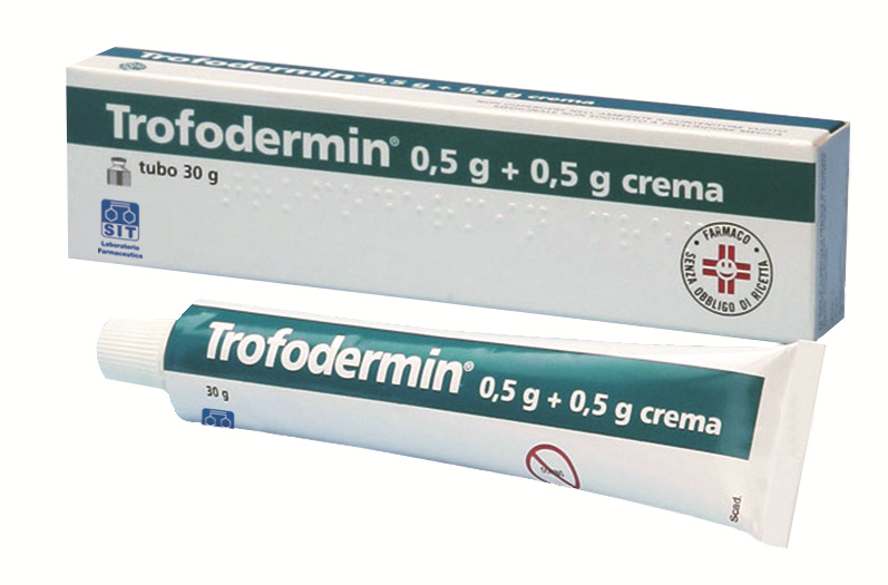 TROFODERMIN "0,5 G + 0,5 G CREMA"TUBO 30 G"