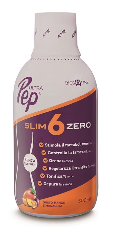 ULTRA PEP SLIM 6 ZERO MANGO E MARACUJA 500 ML